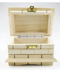 Heavy Duty Brass Piano Hinges For Jewelry Boxes And Small Cabinets Smooth Quiet Operation Retro Style Latches For Wooden Cases