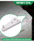 Mini Compact Freezer Top Hinge Replacement Right Or Left Side White Fits Most Small Freezers Up To 35 Lbs Weight Capacity