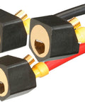 QwikLug Compressor Terminal Repair Kit With 3 Quick Lugs And 2 Ft 10 AWG Leads, showing color-coded spade terminal connectors.