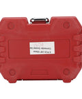 Top Notch Elbow Connector Socket Set For Car Repair That Slips In Where Regular Tools Can Not Go With 5 Sockets From 12mm To 22mm Drive Fitting Kit, red case