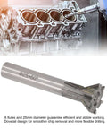 25mm dovetail milling cutter, 6-flute carbide end mill with 60° straight shank