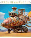 Airship Fantasy Puzzle For All Ages 14 And Up A Mind Boosting Jigsaw Gift For Beginners To Pros Chill Brain Vibes package front