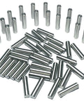 52-Piece 5mm x 20mm Dowel Pins Stainless Steel 304 Shelf Pegs for Wood Furniture and Beds M5 Pins With Tight Tolerances 0.0001–0.0005 Inch Heavy Duty DIY Pegs for Shelves Bunk Beds and Frame Joints