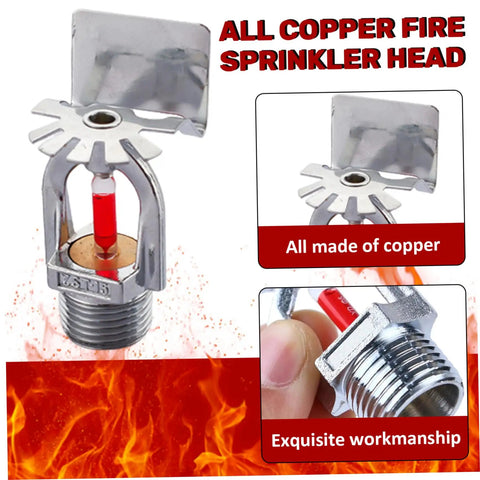 1/2 Inch Pendent Fire Sprinkler Head 68C 155F Quick Response with all copper design for effective fire protection.