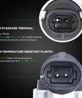 Close-up view of VVT Control Solenoid Assembly For Hyundai Elantra Elantra GT Kona Sonata Tucson Veloster showing connectors.