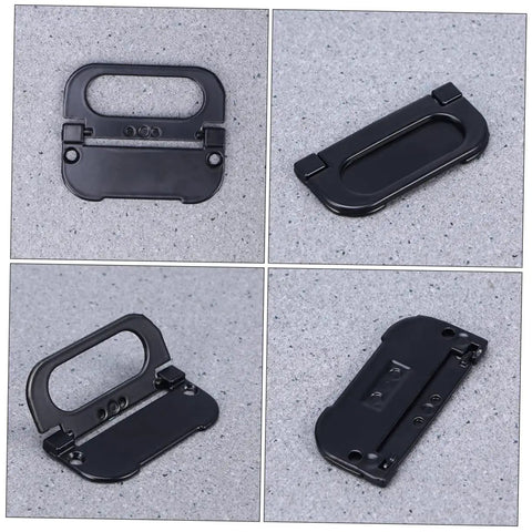 4 Pack Slick Flush Pull Handles For Sliding Doors Cabinets And Drawers With Hidden Latch, black recessed ring hardware