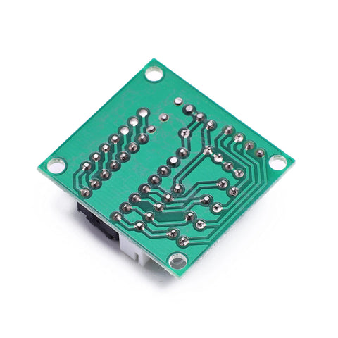 ULN2003 stepper motor driver board for 28BYJ-48 5V, green square PCB with mounting holes