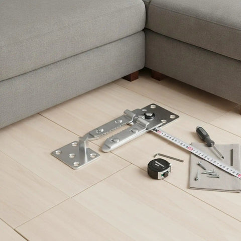 Sofa Connector Buckle For Sectional Couches And Modular Furniture Locks To Stop Sliding And Shifting Heavy Duty Steel Construction