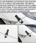 Large Quick Swap Bumper Clips Two Pack Delivers Rock Solid Spring Loaded Fasteners for Front And Rear Panels showcased on vehicle.