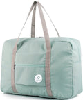 Spirit Airlines Compatible Foldable Travel Duffel Bag Tote Carry On Luggage For Weekender And Overnight Trips Waterproof Lightweight Sport Duffle Bag For Women And Girls Mint Green 1112