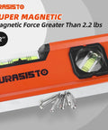 12 Inch Heavy Duty Spirit Level Set Featuring A Magnetic Torpedo Pro Grade Aluminum Build with Dead On Accuracy Bubbles for Tough Construction Sites.