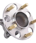 Rear Wheel Bearing And Hub Assembly For 2006 Through 2011 Honda Civic DX LX EX SI EXL LXS 2009 2010 2011 Replacement Part With Durable Bearings For A Quiet Smooth Ride Easy Installation And Reliable Daily Driver Performance
