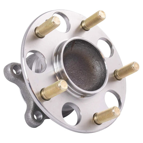 Rear Wheel Bearing And Hub Assembly For 2006 Through 2011 Honda Civic DX LX EX SI EXL LXS 2009 2010 2011 Replacement Part With Durable Bearings For A Quiet Smooth Ride Easy Installation And Reliable Daily Driver Performance