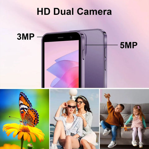 Snag This Slick Pocket Powerhouse Smartphone With Unlocked Four G Network And Generous Five Twelve Gb Memory Featuring HD Touchscreen.