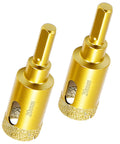Diamond Hole Saw Bits Kit Three Quarter Inch Diamond Core Drill Bit Set For Porcelain Tile Ceramic Glass Granite Stone Marble 2 Pack