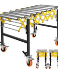 Tough As Nails Adjustable Conveyor Roller With 980 Lbs Capacity 25 Inch Wide Belt Modular Turning Layout Flexible Footprint for easy lifts