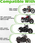 Motorcycle models compatible with Wheel Bearing Puller Tool Kit For Harley Davidson motorcycles, 2000-present models shown.