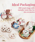Clear Cellophane Bags For Favors Pack Of 200 For Birthday Parties 6x10 Inch Transparent Goodie Bags With 4 Inch Twist Ties Ideal