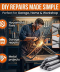 Low Temp Welding Rod Set for Aluminum, Copper, Stainless Steel and Iron – Universal, Flux-Free, Easy Melt Brazing Wires for DIYers and Pros, 30 Pieces in use for repairs