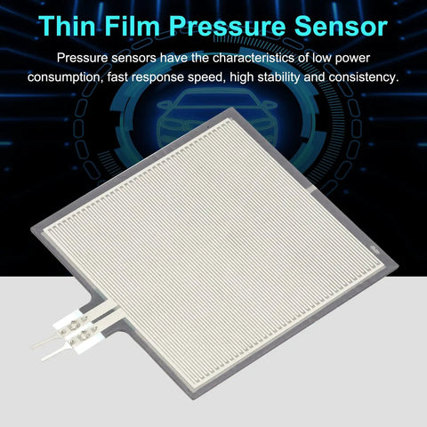 Thin Film Pressure Sensor FSR406B From 20g To 10kg Force Sensing Resistor Premium Pad For Smart Home Gear And Lab Instruments Flexible Stress Test Pad 1 Pack, 58x43.5mm sensor pad