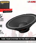 15 Inch Guitar Speaker 220W RMS 450W Peak 4 Ohm With Y30 Ferrite Magnet For PA And Amp Cabinets And Systems Warm Lows Clear Mids
