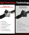 Close-up of Hydraulic Power Steering Rack And Pinion Assembly For 1999 To 2006 Chevy Silverado 1500 and GMC Sierra 1500