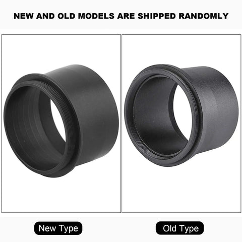 Two Inch To M48 0.75 Telescope Eyepiece Adapter Ring For Astronomical Photography Use This Fully Threaded Adapter side by side view