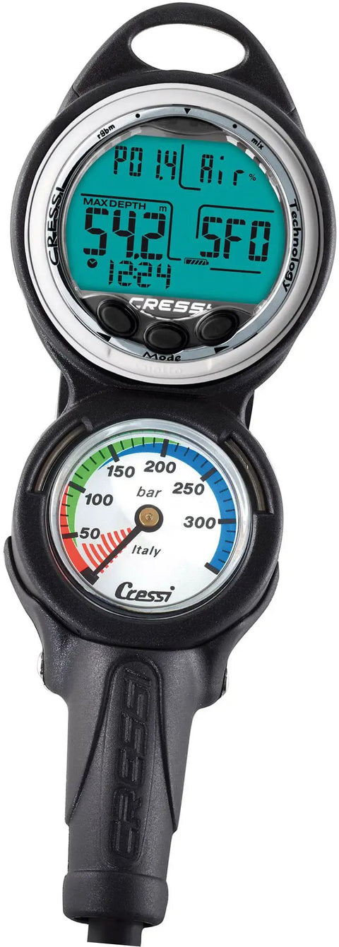 Giotto 2 Dive Computer Console for Beginner to Intermediate Scuba Divers All in One Modern Gear Console with depth and air readouts