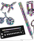 Magnetic Fidget Pen Decompression Toy For Teens And Kids with magnetic rings and steel balls, creative gift for boys 8 to 12.