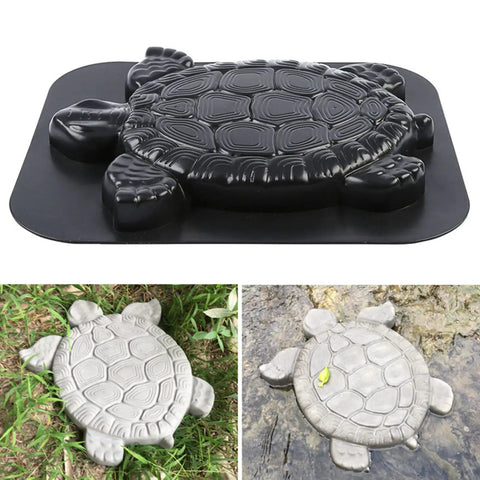 Durable ABS Turtle Shape Stepping Stone Mold For DIY Garden Pathways And Lawn Landscaping Paving Paver For Patio Decor