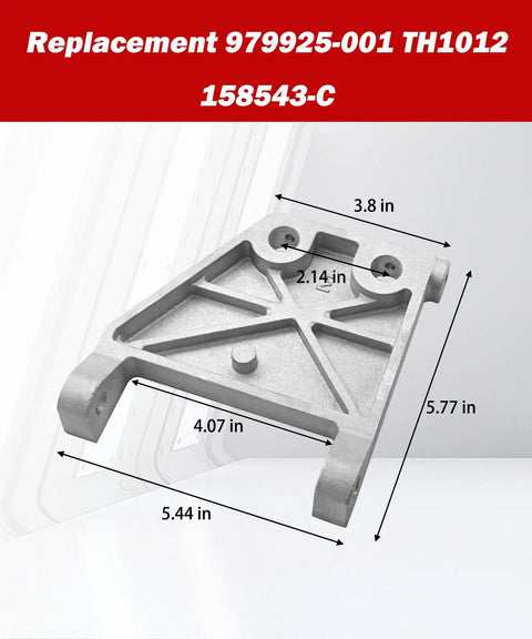 Upgrade Heavy Duty Table Saw Motor Mount Base With Easy Install For Ridgid And Craftsman Saws - detailed dimensions view