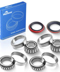 Front Wheel Bearing Hub Assembly Kit For Ranger RWD 1995-2011, 6-Piece Set With 4 Bearings And 2 Seals, box and components