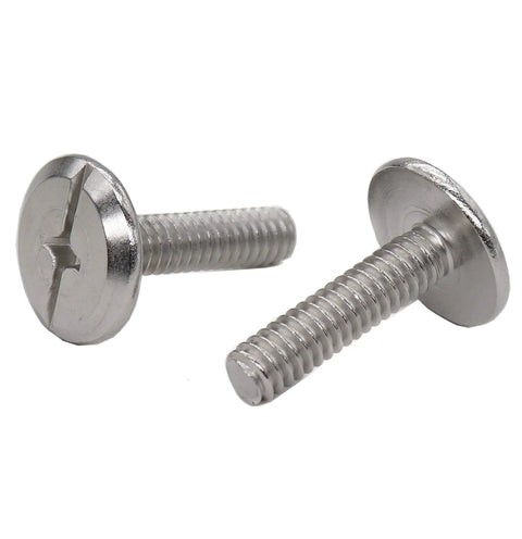 25 Pack Premium 304 Stainless Steel Hurricane Bolts 1 4 Inch X 1 5 Inch Phillips Head Sidewalk Screws Heavy Duty Concrete Anchors Top Shelf Outdoor Hardware Rock Solid Performance, showing two bolts.