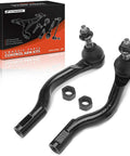 Front Outer Tie Rod End For Chrysler Grand Caravan Pacifica Voyager 2021 2024 2017 2025 2020 2025 Left And Right Driver And Passenger Side Replacement Suspension Steering Component Durable Heavy Duty pair with nuts