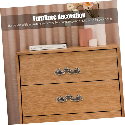 Oak cabinet with Vintage Retro Drawer Handles Set For Jewelry Boxes And Small Cabinets Mini 56x17mm Wooden Chest Pulls 20 Pack Antique Color Hardware