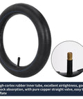 Inner tube from 12.5X2.25 Bike Tire And Inner Tube Set 57 203, showing high-cortex rubber and copper straight valve.