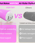 Comparison of VOFITNY Inflatable Gymnastics Roller Tumbling Barrel 3.3ft Long By 2ft Diameter Octagon Mat with competitor