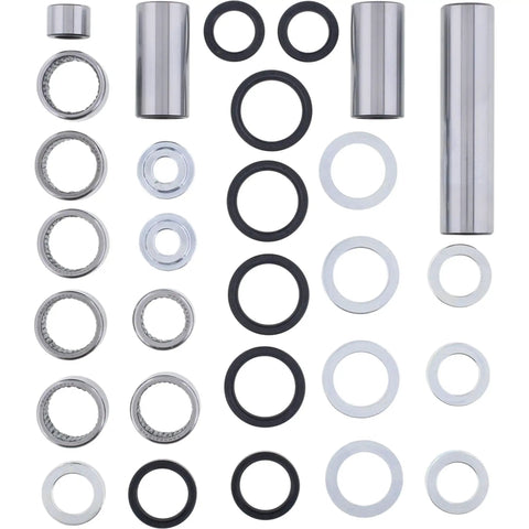 Shock Swing Arm Linkage Bearing Seal Kit For Yamaha YZ125 YZ250 And More with steel needle bearings and bushings