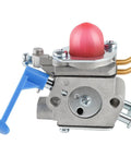 Side view of Beefy Carburetor For Husqvarna 128LD 128CD 128L 128R 128RJ 28cc Weed Eater Trimmer Edger Replacement 545081848 545081850 Easy Install