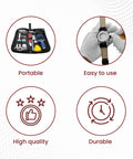 Pro Grade All In One Watch Repair Tool Kit With 147 Pieces Including Case Opener and More