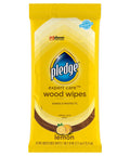 Image of Expert Care Wood Wipes With Lemon Scent For Quick Shine And Protection Of Sealed Wood, Leather, Granite, Stainless Steel And More Polishes And Wipes Away Dust Without Sprays 24 Count package