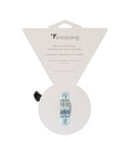Classic Ringer Bicycle Bell For Beach Cruiser Handlebars in packaging, white bell, easy mount for adults, vintage style.