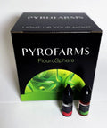 Next Gen Fluoro Lava Lamp With FluoroGel Color Burst Neon Glow boxed set with two FluoroGel bottles in front