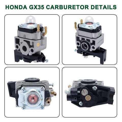 Honda GX35 Carburetor Replacement for GX25 GX25N GX25NT HHT35 String Trimmer FG110 FG110K1 HHT25S 4 Cycle Engine