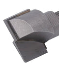 Heavy Duty Keenso Carbide Cleaning Bottom Router Bit 25mm M10 Thread Lock Milling Tool close-up showing precision edge and thread.