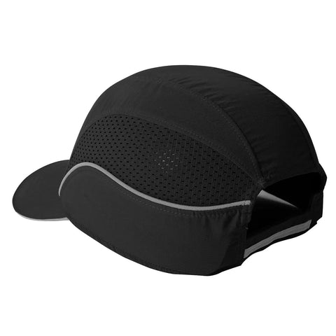 Back view of Lightweight Baseball Bump Cap With Removable ABS Shell And Breathable Polyester, Work Site Ready Head Protection Hat
