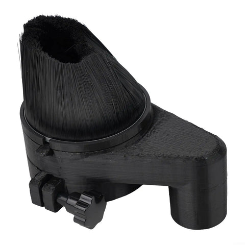 Straight Up CNC Spindle Brush Vacuum Cleaner Cover For 3018 Pro Router Milling Unit with nylon bristle sleeve.