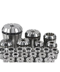 Get Your Hands On This Awesome ER16 ER20 ER25 Collet Chuck Set With 1 To 16mm Spring Tool Holder For Machining CNC Lathe Mill And Engraving Machines That Are Totally Rad And Built Like Tanks, showing various sizes of collets.