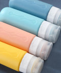 Colorful Leak Proof TSA Approved Travel Bottles Set For Toiletries Refillable Containers For Shampoo Lotion BPA Free