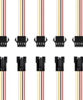 Five Pack 40 Cm Multicolor Dupont Jumper Wires Set For Arduino Raspberry Pi And Breadboard Projects 2.54 mm Pitch Male And Female